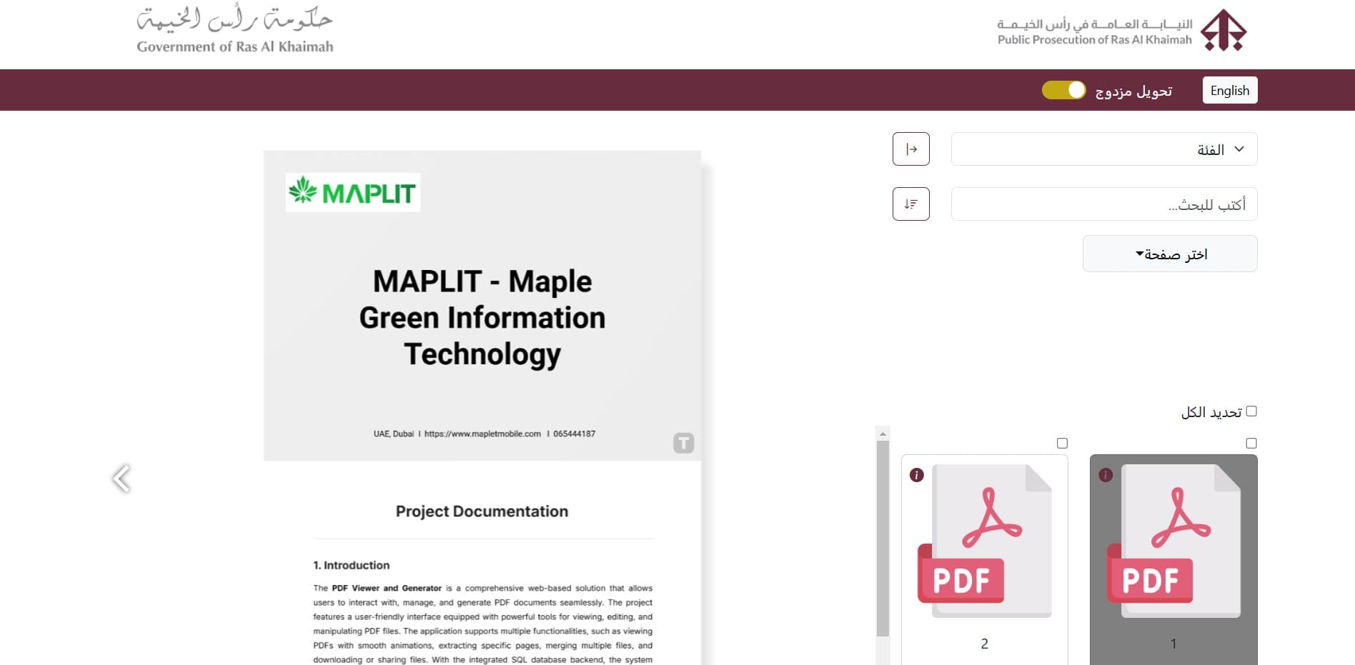 PDF Viewer Application